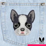 Lookin’at-Me? Frenchie Iron-on Patch