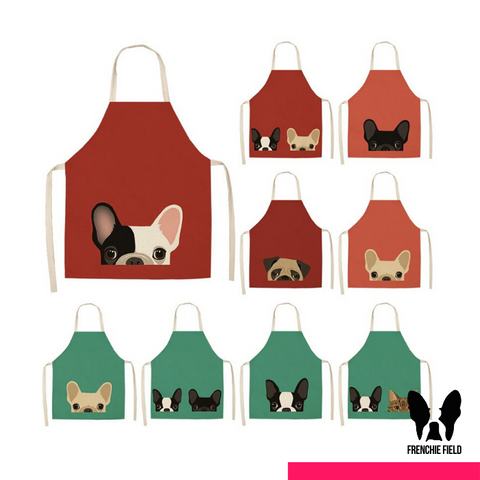 Bonjour! Frenchie Apron