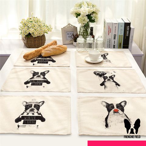 Dinner’s-Ready! Frenchie Table Mat