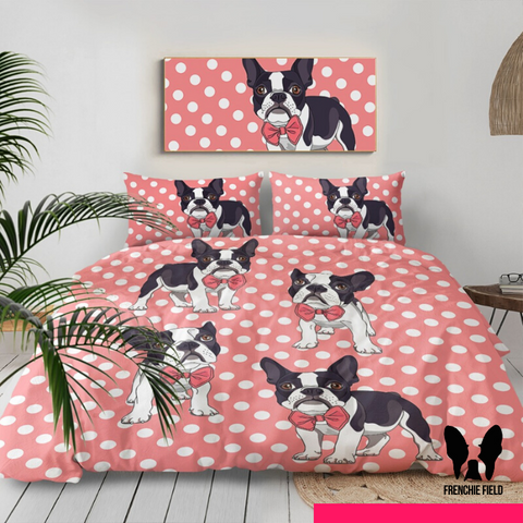 Feelin’-Cute-Might-Delete-Later Frenchie Duvet & Pillowcase Set