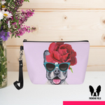 Flower Power Frenchie Pooch Pouch