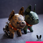 Guard Doggo Frenchie Plushie Bag Charm