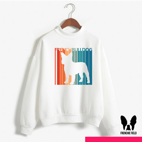 Polychromatic Frenchie Pullover